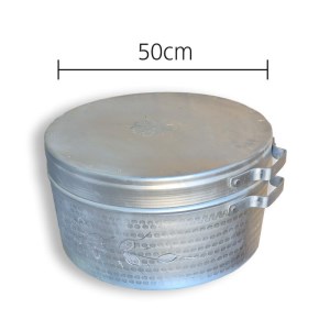 دیگ سایز 3 گل کاری شده