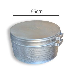 دیگ سایز6 گل کاری شده
