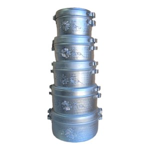 سرویس دیگچه 5رقم گل کاری